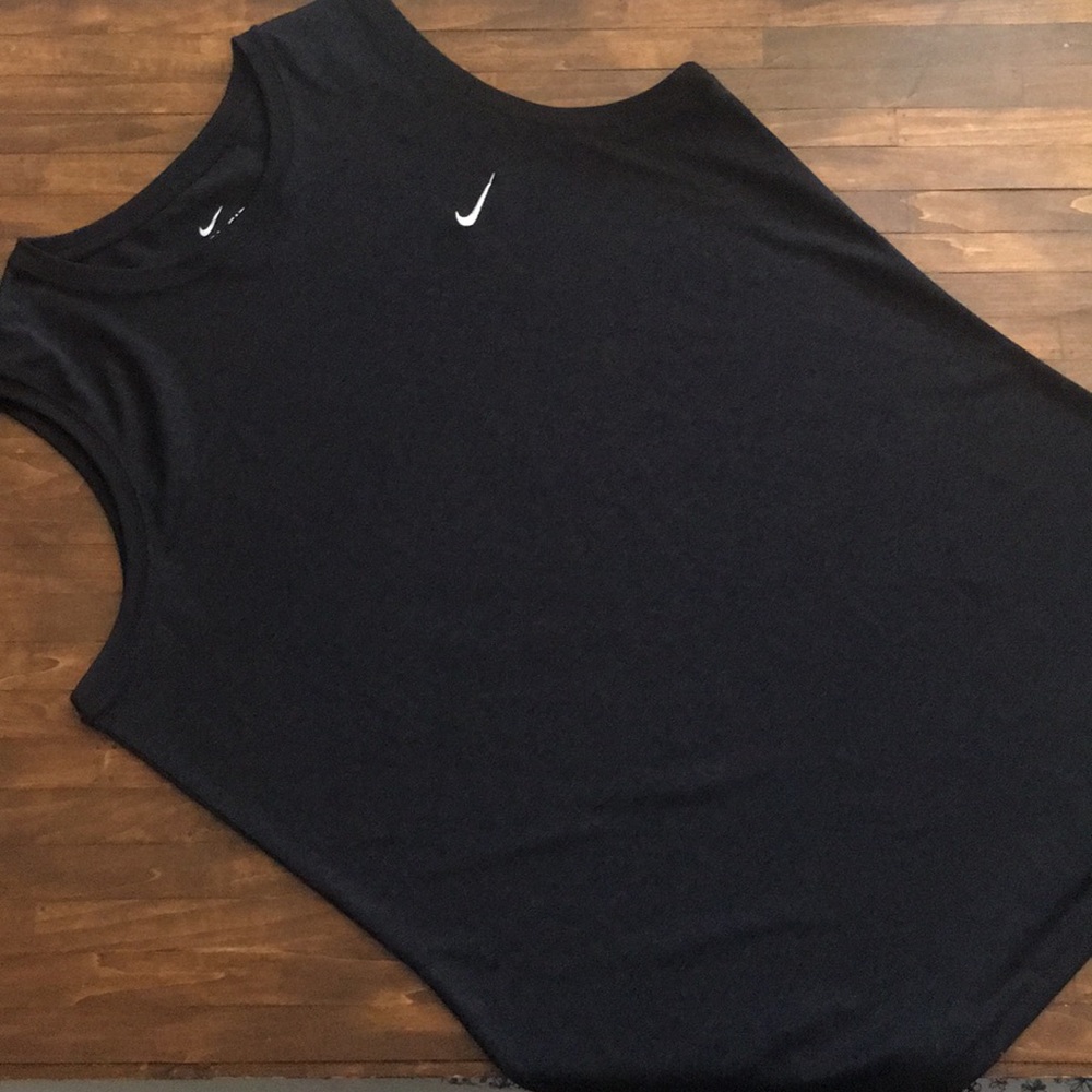 Black Nike Boys’ Tank Muscle Tee